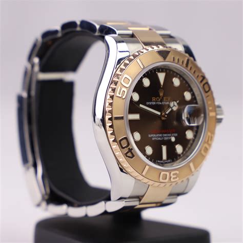 rolex chocolate yacht-master|rolex yacht master 40 18kt.